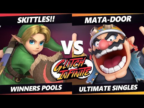 Glitch Infinite - Skittles!! (Young Link) Vs. Mata-Door (Wario) - SSBU Ultimate Tournament