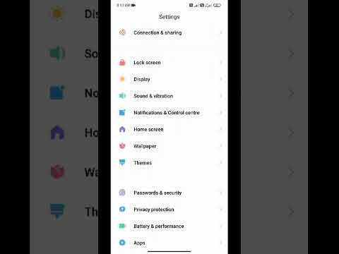 poco M2 back button setting#short video 2024