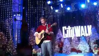 Cody Simpson &quot;Blue Christmas&quot; LIVE at CityWalk LA 11/22/11