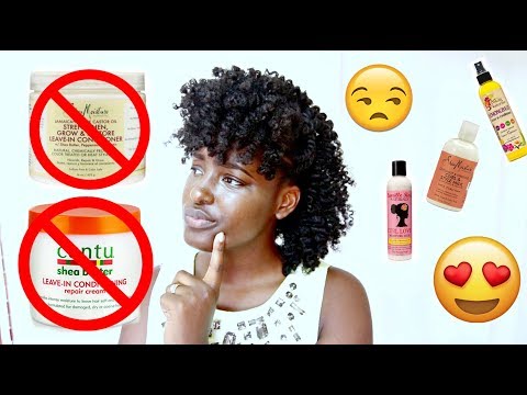 BEST LEAVE IN CONDITIONERS FOR DRY NATURAL HAIR ||...