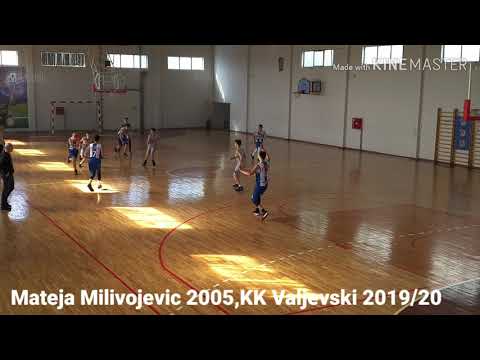 Mateja Milivojevic 2005,KK Valjevski 2019/20. #u15 #mata #gomata4 #teo4 #valjevo #srbija