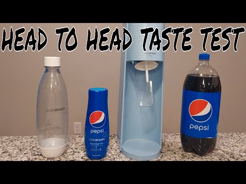 Soda Stream Pepsi vs Real Pepsi