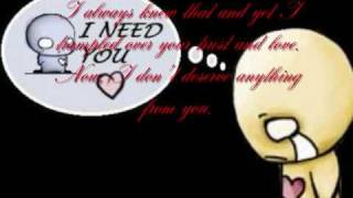 I'm sorry, I will be right here waiting for you