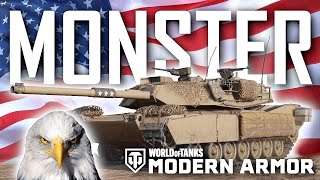 | The M1 Abrams is INSANE | World of Tanks Modern Armor |