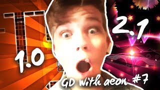 ONE LEVEL FROM EVERY UPDATE IN GEOMETRY DASH - GD w/Aeon #7 [GD 2.11]