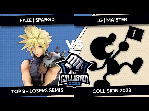 Collision 2023 - FaZe | Sparg0 (Cloud) VS Maister (Mr. Game & Watch) - Top 8 - Losers Semis