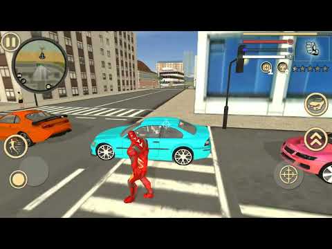 Iron Rope Hero Vice Town City Crime Simulator - Mystery - Android Gameplay