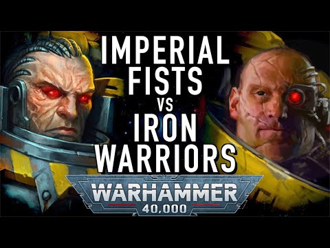 A Bitter Rivalry: Imperial Fists Vs Iron Warriors KillTeam Narrative Battle Report Warhammer 40K