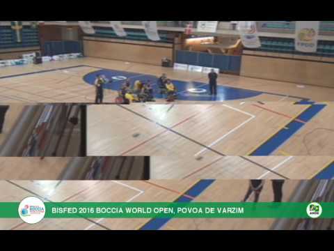 BRASIL no BISFED 2016 BOCCIA WORLD OPEN - POVOA DE VARZIM