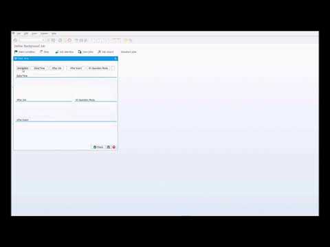 Mastering SAP ABAP | 15. The Background Processing of ABAP Programs