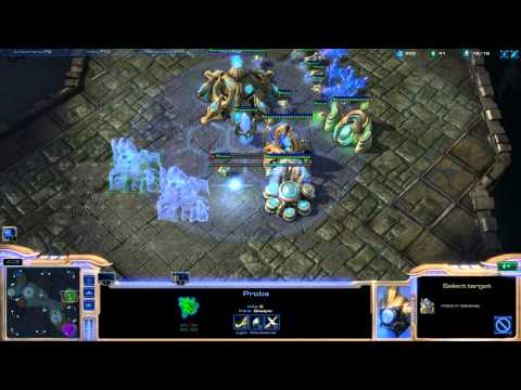 Hammalot - Starcraft 2 Snaze and Hamstray PZ 2v2 Cheese 3