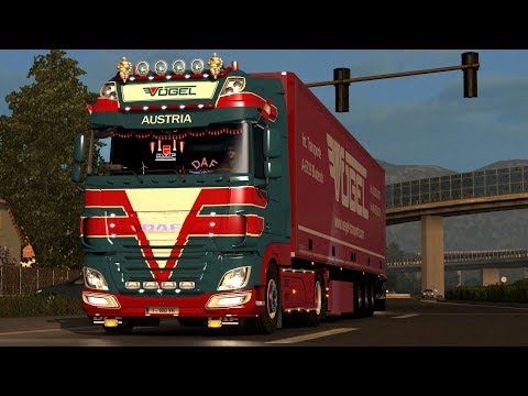 ETS2 DAF XF Euro6 + ProMods + RGM + Spring Weather: Innsbruck (A) - Slavonski Brod (HR)