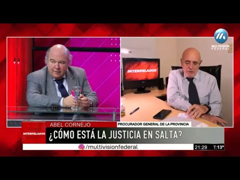 Video: Entrevista al Procurador General de la Provincia- Dr. Abel Cornejo