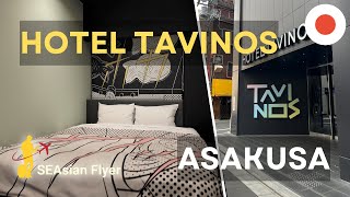 Hotel Tavinos Asakusa Hotel Room Tour | Best Hotels in Tokyo? | SEAsian Flyer