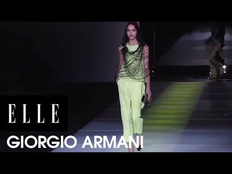 Giorgio Armani - Fall 2014 RTW - ELLE