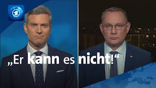 Video: AfD-Vorsitzender Tino Chrupalla über ein Jahr Bundeskanzler Merz | tagesthemen-Interview