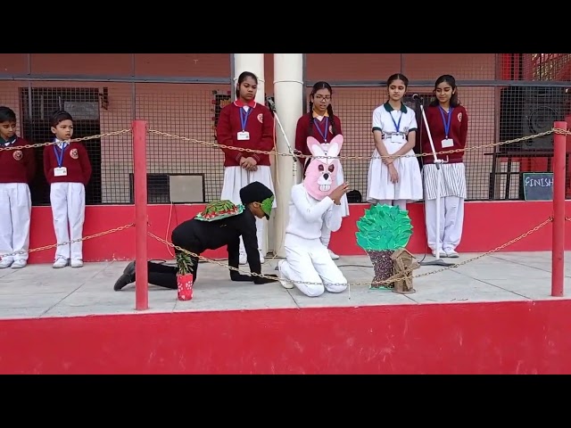 MORNING ASSEMBLY ACTIVITY DONE BY CLASS-1