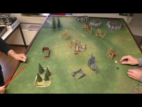 Bolt Action Battlereport #4 Soviet Army vs German Army