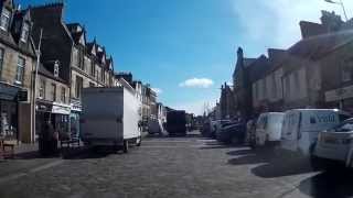 preview picture of video 'April Drive Through The Streets On Visit To St Andrews Fife Scotland'