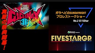 ガラヘビのSUNDAYNIGHT プロレストークショーNo.2 G1 5StarGP　@新日本　@スターダム