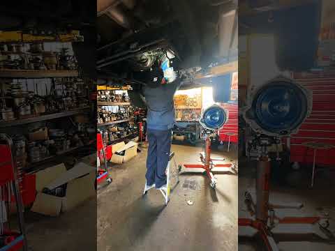 4L60e transmission install!