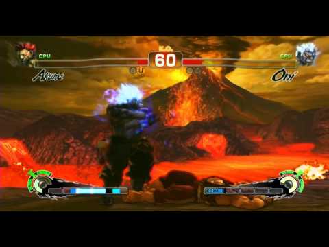 Super Street Fighter IV Akuma vs Shin Akuma/Oni - PC Edition/Version (Onlive)
