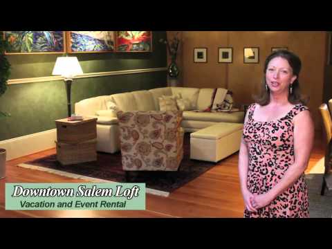 Downtown Salem Loft video welcome by Angela Jones, Owner.