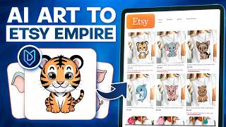 AI Art to Etsy Empire: My System for Creating & Selling Digital Downloads
