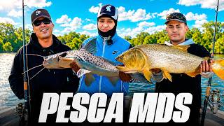 PESCA & COCINA en el RÍO PARANÁ • SACAMOS PESCADOS ENORMES • MDS VLOG🎣
