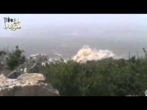 هجوم تجمع صقور الغاب على قوات النظام في جبل الأربعين