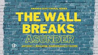 Cover art for The wall breaks asunder