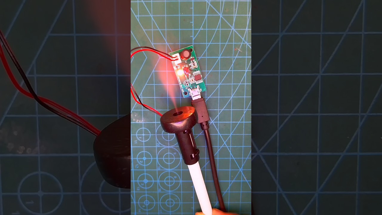 USB Ultrasonic Mist Maker 5V Humidifier Module Video Thumbnail