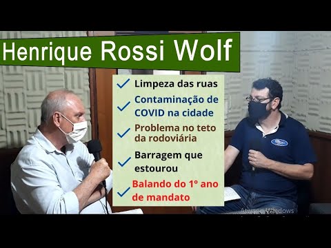 Entrevista com o prefeito de Ouro Fino Henrique Rossi Wolf