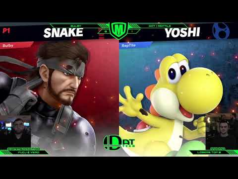 DAT Monday Meltdown 152 - Bulby (Snake) vs. Reptile (Yoshi) - Smash Ultimate