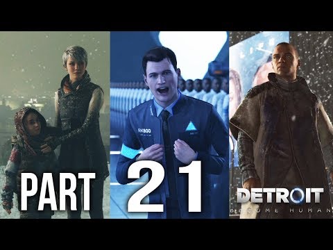 DETROIT BECOME HUMAN Part 21 | Battle For Detroit | Gameplay Walkthrough