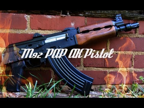 M92 PAP (Zastava) AK47 Pistol HD Review