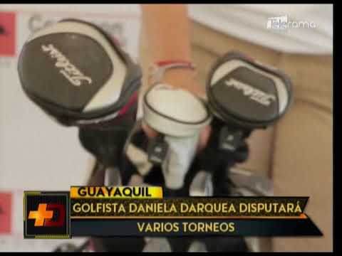 Golfista Daniela Darquea disputará varios torneos
