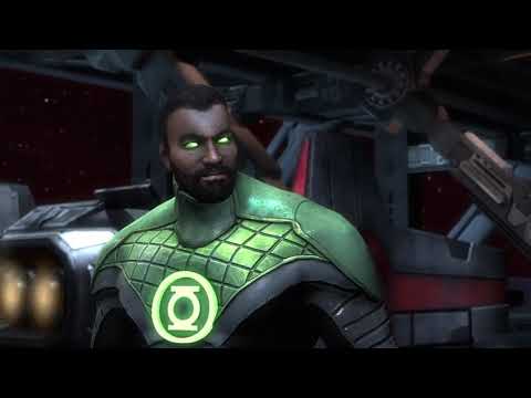 Injustice: John Stewart vs. Sinestro!