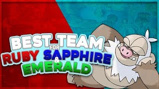 Best Team for Hoenn (Ruby, Sapphire, and Emerald)