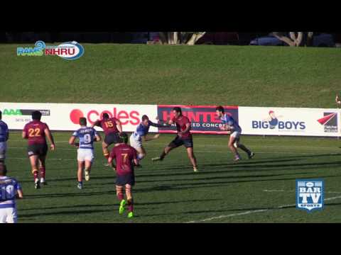2017 NHRU Round 14 Premier 1 Highlights - Wanderers Vs Lake Macquarie Roos