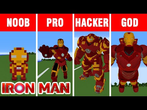 EPIC Minecraft Iron Man House Battle!