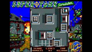 [AMSTRAD CPC] Super Tank (Simulator) - Longplay & Review