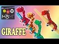 Rainbow Loom Band Giraffe Pencil Hugger Charm Loomless How To