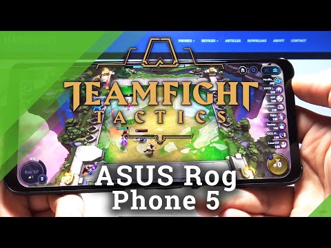 Teamfight Tactics Mobile Gameplay on ASUS Rog Phone 5 – Performance Test
