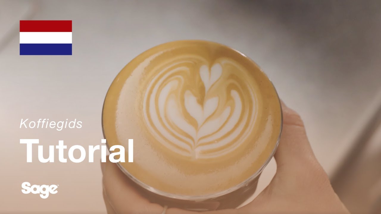 Hoe maak je een latte art: de tulp & rosetta