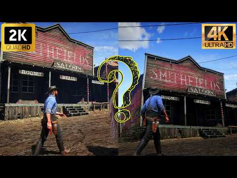 2K vs 4K in Red Dead Redemption 2 – Which One is Better?