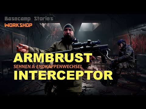 Armbrust "Mey Interceptor" - WORKSHOP Sehnen- & Endkappenwechsel @Slingshotchannel @GoGunCo
