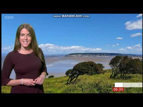 (HD) Alex Osbourne BBC ONE Points West weather October 18th 2022 - 60 fps