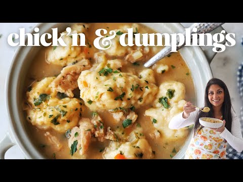 A Vegan Take on Classic Comfort Food! [Chick'n & Dumplings]