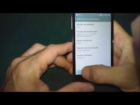 Como Activar la depuracion usb en Android 4.4.2 kitkat opcion Desarrollador